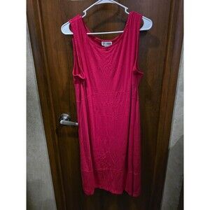 JM Collection Pink Dress NWOT Sz XL G-41